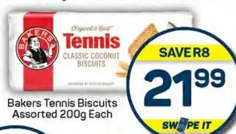 Pick n Pay Bakers Tennis Biscuits Assorted offer