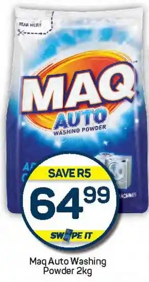 Pick n Pay Maq Auto Washing Powder offer