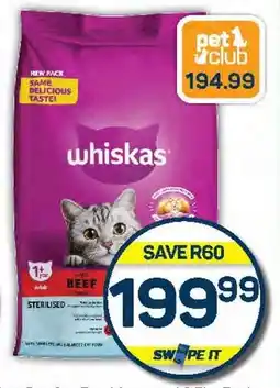 Pick n Pay Whiskas Dry Cat Food Assorted offer