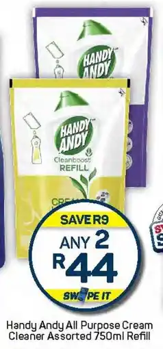 Pick n Pay Handy Andy All Purpose Cream Cleaner Assorted Refill offer