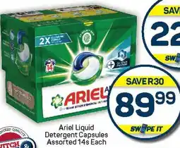 Pick n Pay Ariel Liquid Detergent Capsules Assorted offer