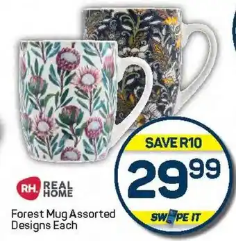 Pick n Pay REAL HOME Forest Mug Assorted Designs Each offer