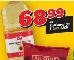 OK Grocer OK Sunflower Oil offer