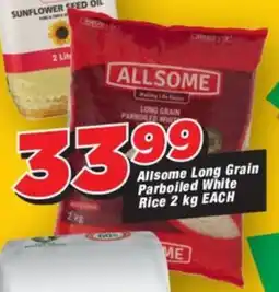 OK Grocer Allsome Long Grain Parboiled White Rice offer