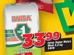 OK Grocer Iwisa Super Maize Meal offer