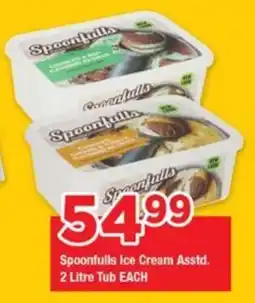 OK Grocer Spoonfulls Ice Cream Asstd. Tub offer