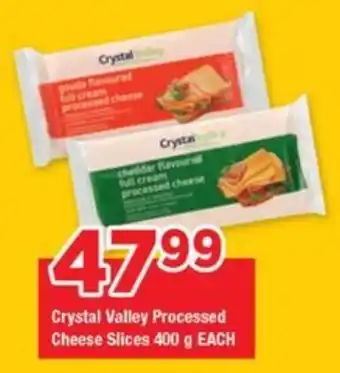 OK Grocer Crystal Valley Processed Cheese Slices offer