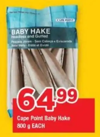 OK Grocer Cape Point Baby Hake offer