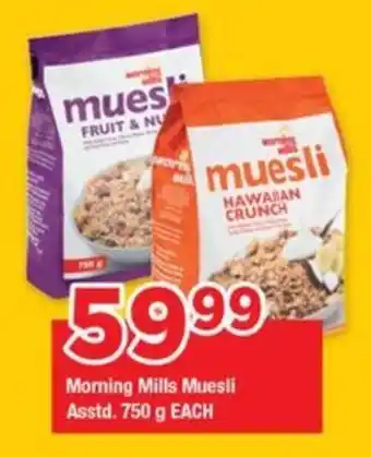 OK Grocer Morning Mills Muesli Asstd. offer