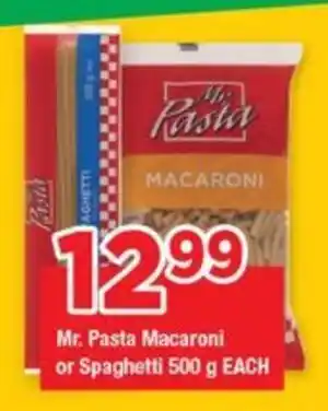 OK Grocer Mr. Pasta Macaroni or Spaghetti offer