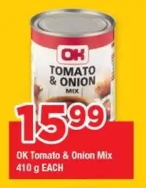 OK Grocer OK Tomato & Onion Mix offer