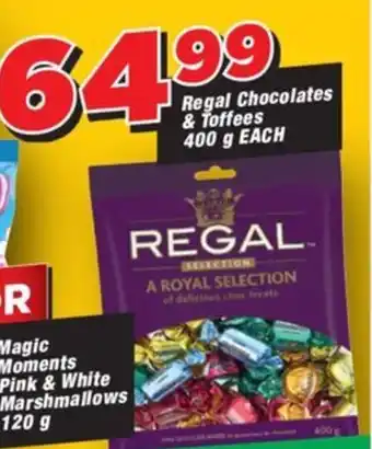 OK Grocer Regal Chocolates & Toffees offer