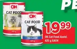 OK Grocer OK Cat Food Asstd. offer