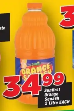 OK Grocer Sunfirst Orange Squash offer