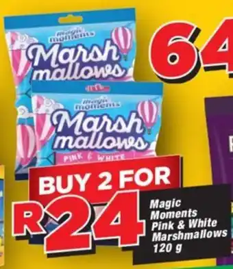 OK Grocer Magic Moments Pink & White Marshmallows offer