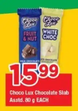 OK Grocer Choco Lux Chocolate Slab Asstd. offer