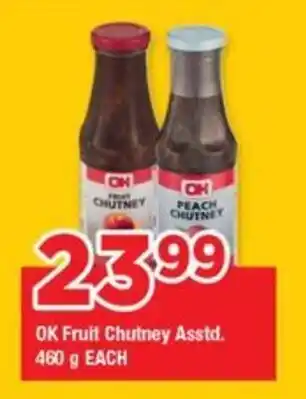 OK Grocer OK Fruit Chutney Asstd. offer