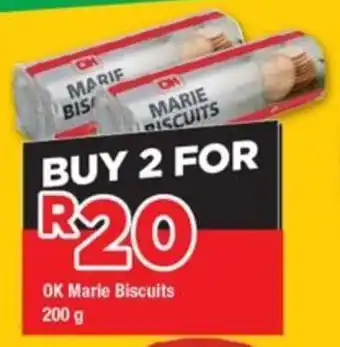 OK Grocer OK Marie Biscuits offer