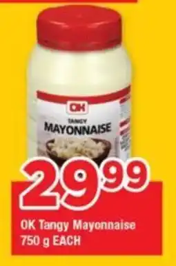 OK Grocer OK Tangy Mayonnaise offer