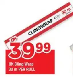 OK Grocer OK Cling Wrap offer