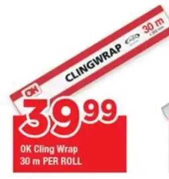 OK Grocer OK Cling Wrap offer