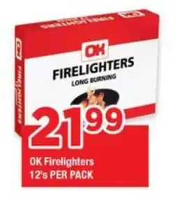 OK Grocer OK Firelighters offer