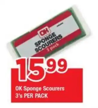 OK Grocer OK Sponge Scourers offer