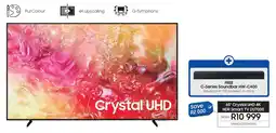 Samsung SAMSUNG 65" Crystal UHD 4K HDR Smart TV DU7000 offer