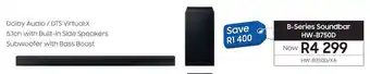 Samsung SAMSUNG B-Series Soundbar HW-B750D offer