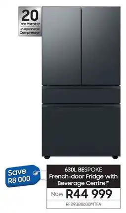 Samsung SAMSUNG BESPOKE French-door Fridge with Beverage Centre offer