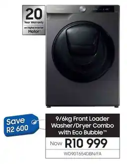 Samsung SAMSUNG Front Loader Washer/Dryer Combo with Eco Bubble offer