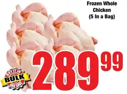 Boxer Superstores Frozen Whole Chicken offer