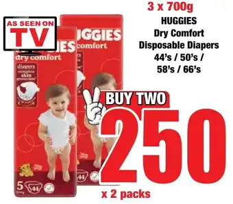 Boxer Superstores HUGGIES Dry Comfort Disposable Diapers offer