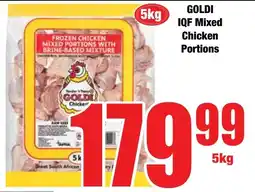 Boxer Superstores GOLDI IQF Mixed Chicken Portions offer