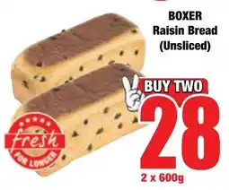 Boxer Superstores BOXER Raisin Bread (Unsliced) offer