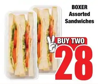 Boxer Superstores BOXER Assorted Sandwiches offer