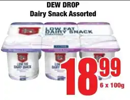 Boxer Superstores DEW DROP Dairy Snack Assorted offer