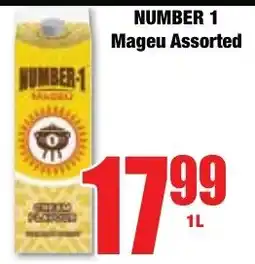 Boxer Superstores NUMBER 1 Mageu Assorted offer