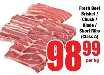 Boxer Superstores Fresh Beef Brisket/ Chuck/ Blade/ Short Ribs (Class A) offer