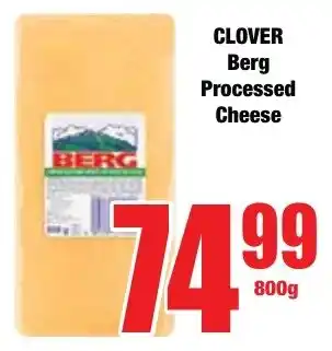 Boxer Superstores CLOVER Berg Processed Cheese offer