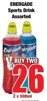 Boxer Superstores ENERGADE Sports Drink Assorted offer