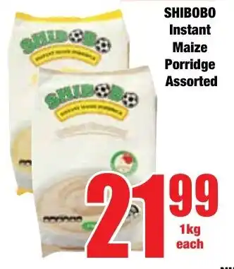 Boxer Superstores SHIBOBO Instant Maize Porridge Assorted offer