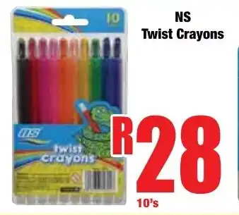 Boxer Superstores NS Twist Crayons offer