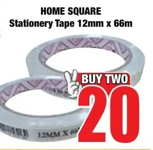 Boxer Superstores HOME SQUARE Stationery Tape offer