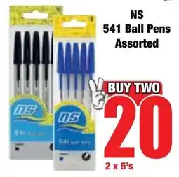 Boxer Superstores NS 541 Ball Pens Assorted offer