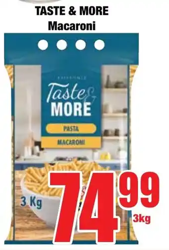 Boxer Superstores TASTE & MORE Macaroni offer