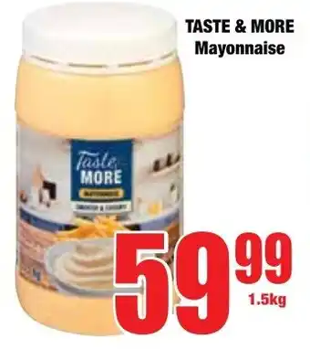 Boxer Superstores TASTE & MORE Mayonnaise offer