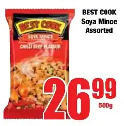 Boxer Superstores BEST COOK Soya Mince Assorted offer