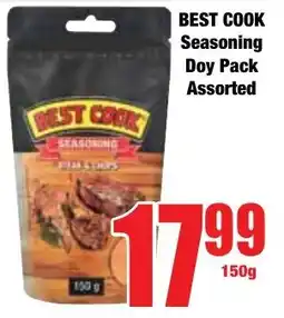 Boxer Superstores BEST COOK Seasoning Doy Pack Assorted offer