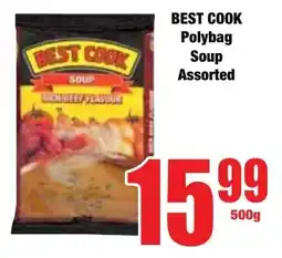 Boxer Superstores BEST COOK Polybag Soup Assorted offer